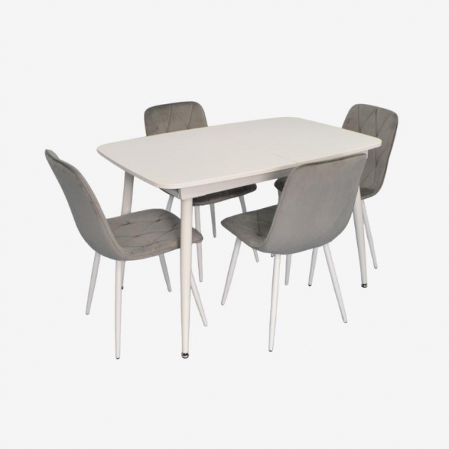 DT 532R Wh + 4 YTC-080Wh BLU-13 (Light grey)