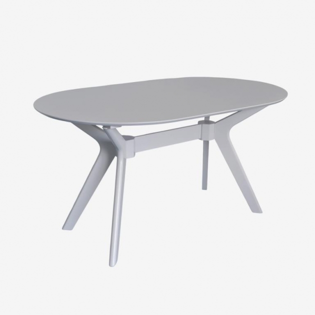 Raffless Oval White