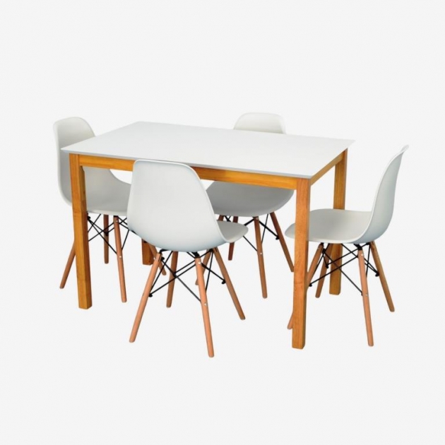 GLORIA White/Bella beech + 4 LC-021 White