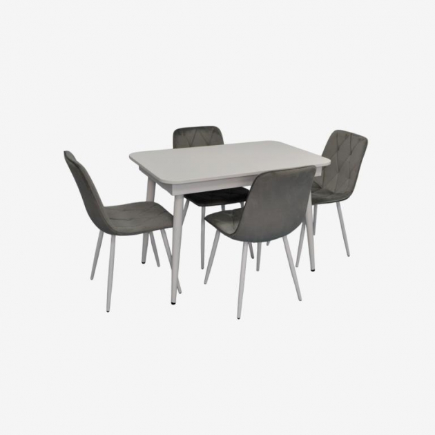 DT 431-1R Wh + 4 YTC-080Wh BLU-13 (Light grey)