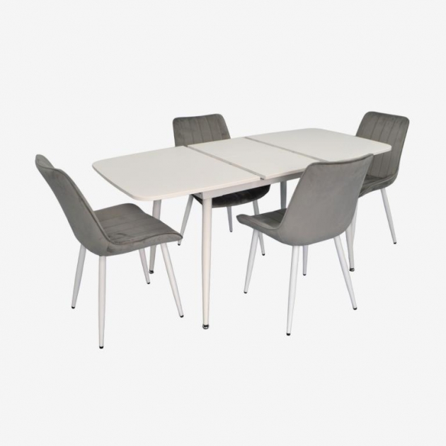 DT 532R Wh + 4 YTC-055Wh BLU-13 (Light grey)